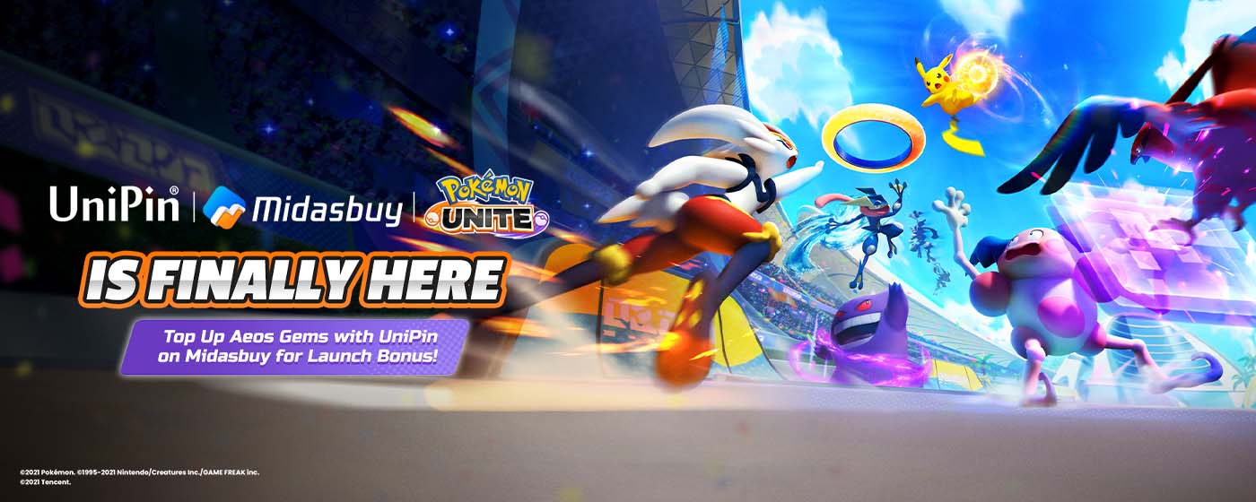 Pokémon UNITE Launches On UniPin: A New Era For MOBA Fans (TH)